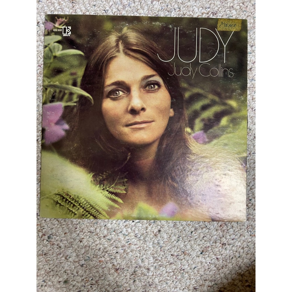 Judy Collins Judy Vinyl LP Record Elektra DS 500 Stereo Folk 1960s Pressing